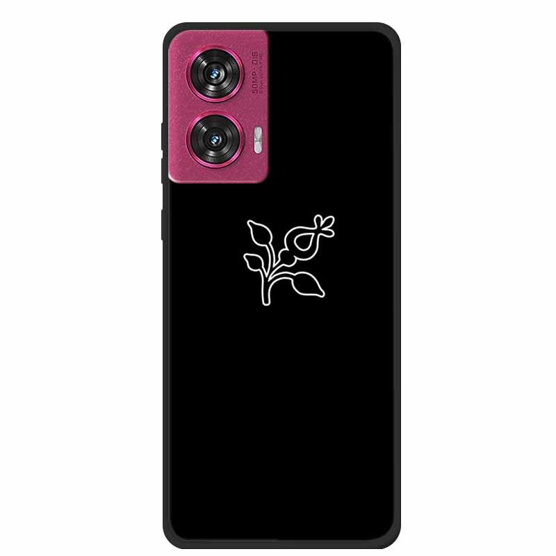 MOTO EDGE 50 Fusion Simple Hollow Lines TPU Soft Phone Case
