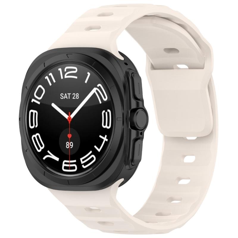 Comfortable Silicone Watch Strap Belt Repair for Watch Ultra 47mm Fashionable Watchband Sweatproof Bracelet