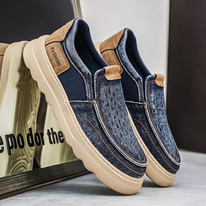 Men 's Casual Four Seasons Fashion Skateboarding Students Comfortable Sneakers Boys Trending Soft Sole Breathable Shoes