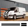 4 Bucăți/Lot Autocolante Auto Protecție Autoutilitară Grafică Sport Vinil Capotă Motor Decalcomanii Accesorii Auto Pentru Ford Transit MK6 MK7