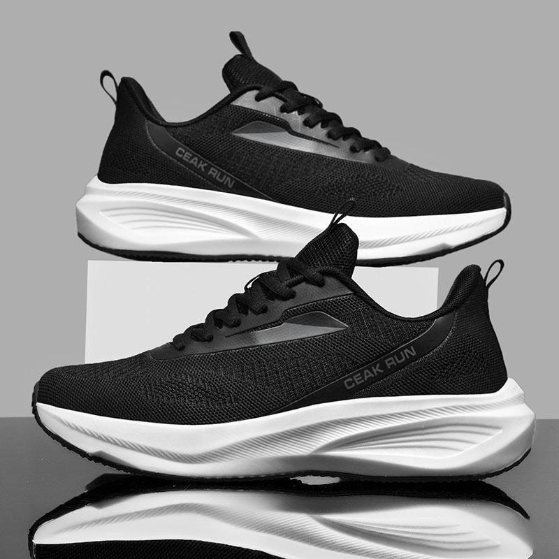 Moda Trendi Erkek Günlük Ayakkabılar Dış Mekan Antrenör Koşu Ayakkabıları Erkekler İçin Spor Ayakkabılar Nefes Alabilen Yürüyüş Ayakkabıları