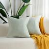 Textured Weaving Throw Pillow Covers Boho Farmhouse Geometric Cushion Cover for Home Living Room Couch Bed Chair Decor