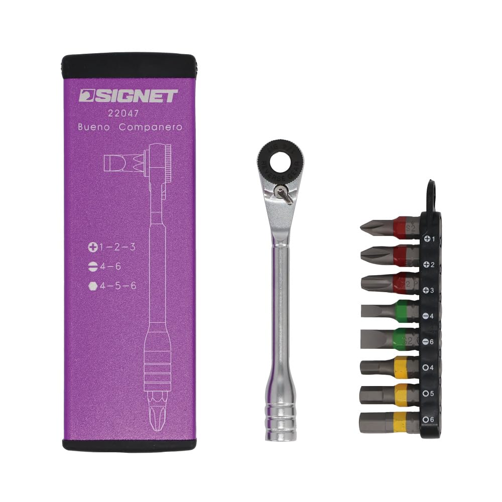 SIGNET Mini Ratchet 22047 Set, Purple, фиолетовый