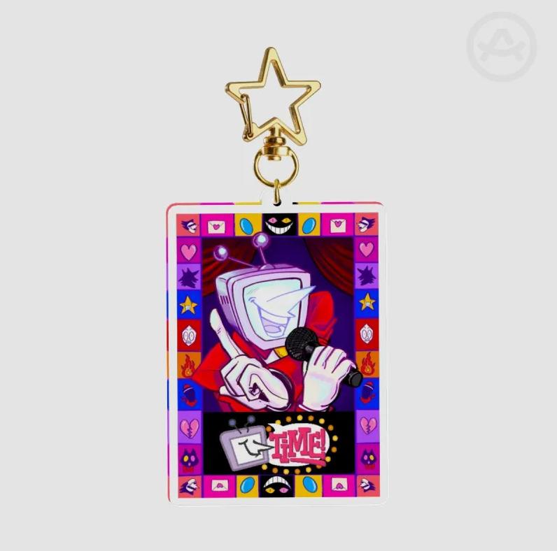 

Acrylic Keychains for Deltarune Spamton G. Spamton Tenna Anime Peripheral Student Backpack Pendant Acrylic Key Buckle Gifts 1psc