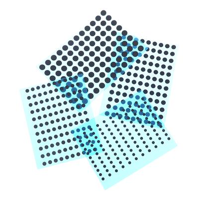 Almofadas de Borracha Condutora Pretas Kit de Reparo de Teclado Diâmetro de 3/4/5/6mm Para Controle Remoto IR Botões de Borracha Condutora