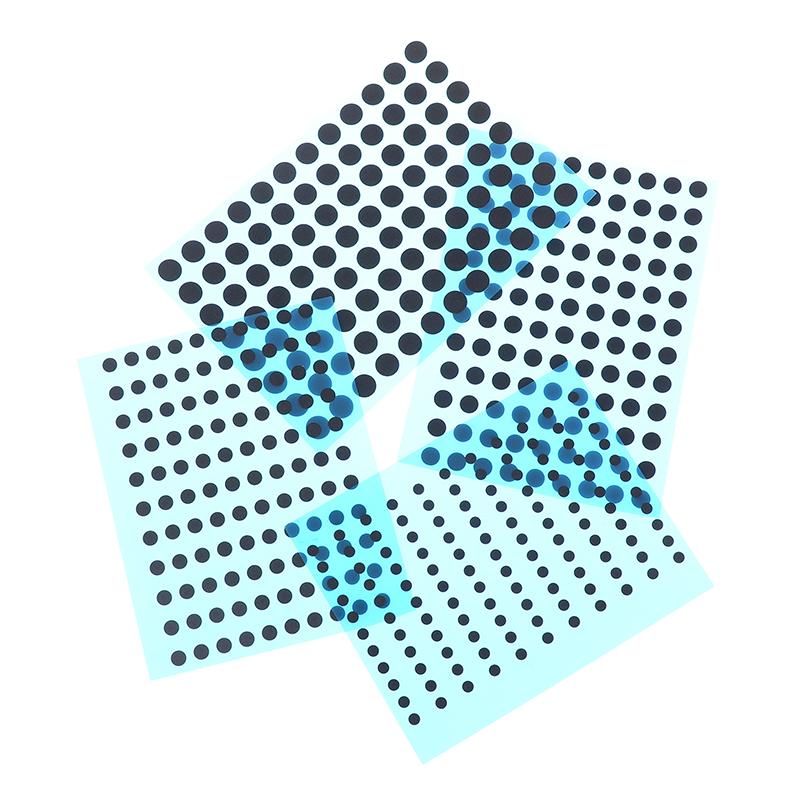 Diametru 3/4/5/6 Mm 4 Dimensiuni Paduri din Cauciuc Conductiv Negru Kit de Reparare Tastatură Pentru Telecomandă IR Butoane din Cauciuc Conductiv