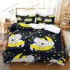 Cartoon Koala Duvet Cover King Queen Lovely Animal Bedding Set for Kids Teens Adults Wildlife Quilt Cover with Pillowcase