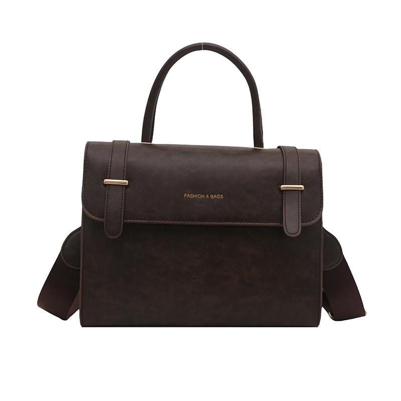 High-end Retro Fashion Small Square Handbag For Women With Stylish Shoulder Strap