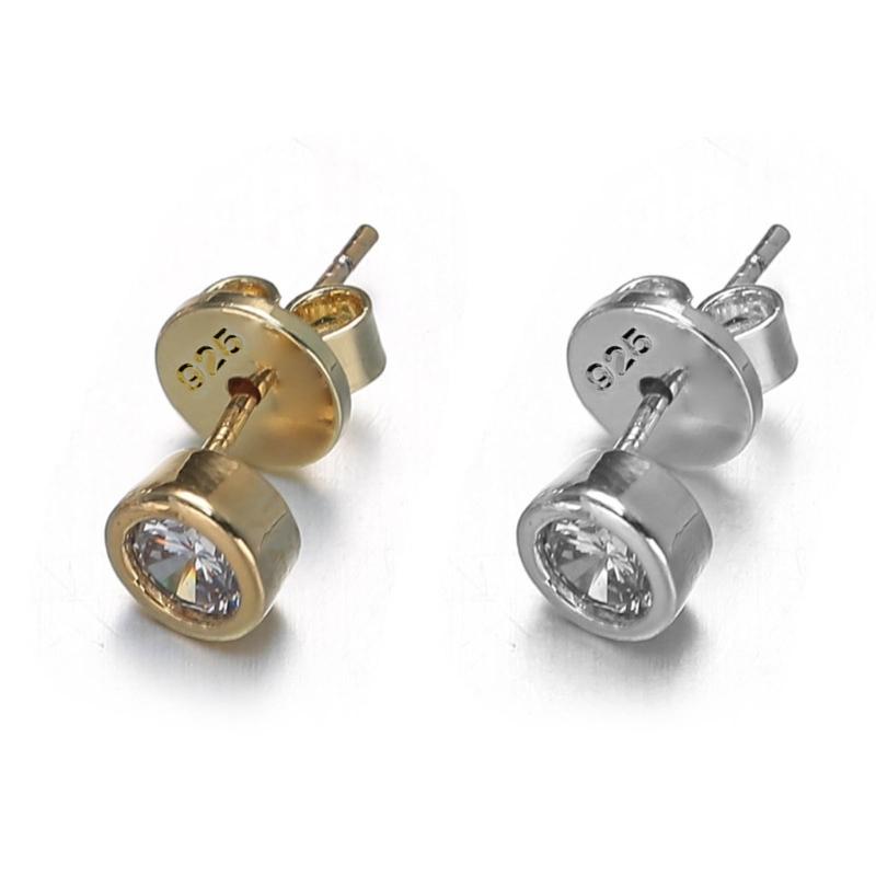 10pcs Metal Earring Stopper Plugs Secure Ear Studs Back Clasps Accessories Earrings Closures for Jewelry Enthusiasts