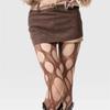 Sexy Punk Women Broken Hole Stocking Interor Fishing Net Socks Gothic Y2k Lace Torn Party Underwear Pantyhose