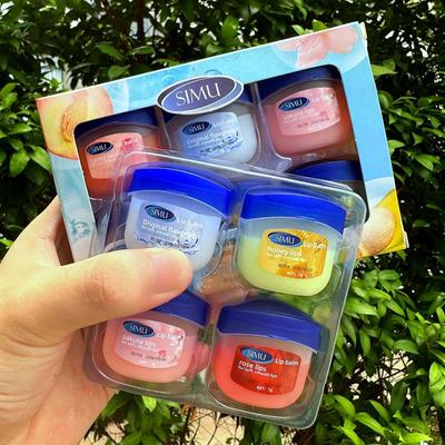 Seidenschleier Vaseline Lippenbalsam: Feuchtigkeitsspendendes & Pflegendes Lippenöl, Essenz und Hydrierende Lippenmaske für Frauen und Studenten.