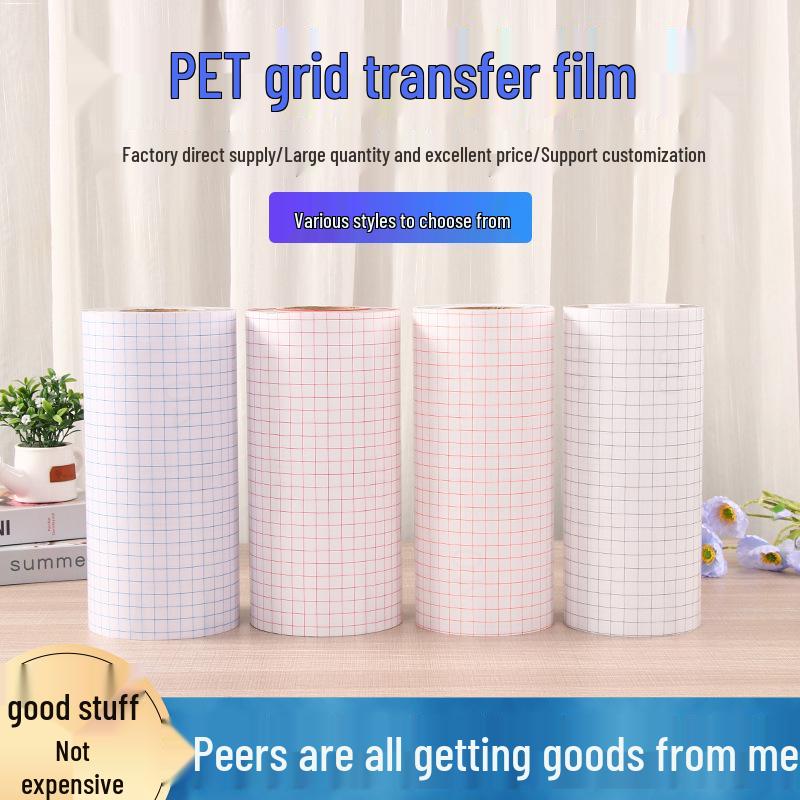 Transparente selbstklebende Transferfolie für Autoaufkleber und Werbematerialien