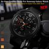 Leather Strap for Samsung Galaxy Watch 8 40mm 44mm/ 8 Classic / Ultra 2 Bracelet Belt No Gap QuickFit Watchband Wristband Straps