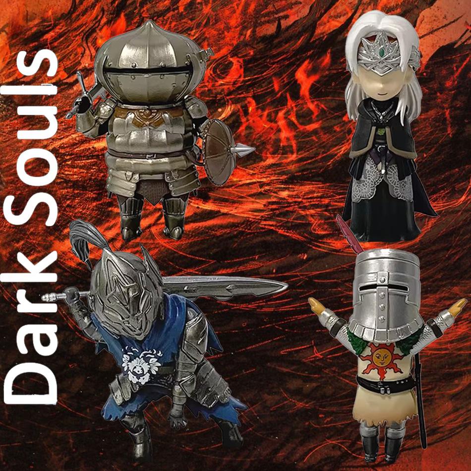 Dark Souls Figure Solaire Siegmeyer Oscar Ornstein Artorias Action Figure Pvc Statue Collection Model Toy for Children Gifts