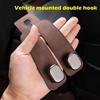1/2Pcs Suede Vehicle Interior Holder High End Car Rear Front Seat Hanger  Car Accessories