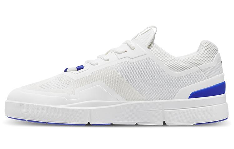 

FEIDELEI x On The Roger Spin Mesh Slip Resistant Abrasion Resistant Low top Casual Shoes Women s White Blue 3WD11481089 36.5