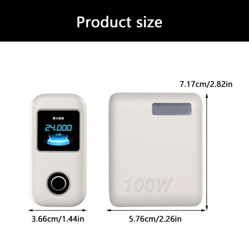 AntiScratch Protectors Case For 100W Power Adapters Transparents Screen Guard Flexible Silicone Material Quick Access Port