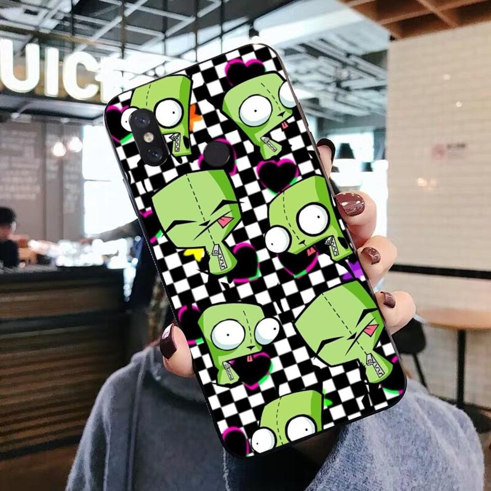 

Чехол для телефона с рисунком Invader Zim для Xiaomi Mi 5X8 9 10 11 12 lite pro 10T PocoX3pro PocoM3 Note 10 pro lite Xiaomi Note10Pro