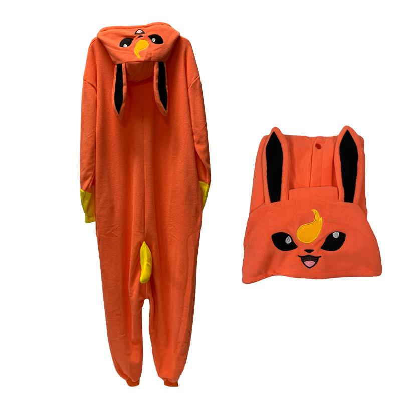 Anime Kigurumi Damen-Pyjama Einteiler Hausanzug Erwachsenen-Pyjama-Anzug Jumpsuit Niedlicher Overall Party-Outfit Schlafanzug