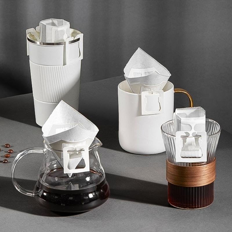 25/50 buc. Filtru de Cafea Portabil Suspendat Pungă de Cafea Drip De Unică Folosință Pungă de Hârtie Filtru pentru Cafea Preparată Manual Ustensilă pentru Cafea