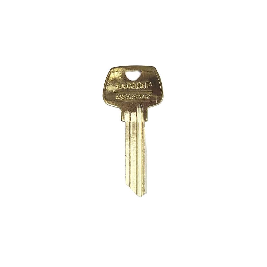 Sargent 6 Pin Key Blank 6270 LN Keyway, Pkg of 10, Factory Original
