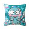 Hangyodon Cartoon Pillowcase Printed Polyester Cushion Cover Decorative Throw Pillow Case Cover Home Square 18''