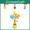 Cute Plush Rattle Bell Baby Toy For 0-3 Year Old Babies