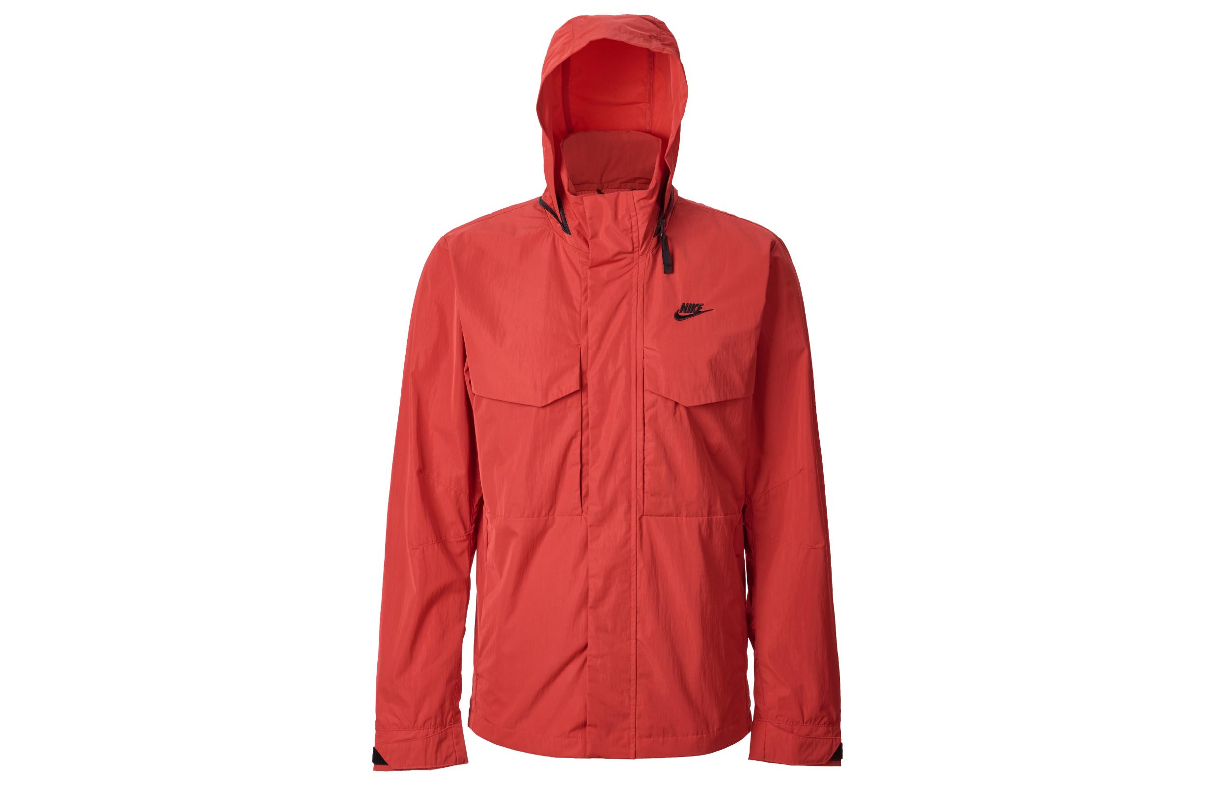 

Nike Jackets Men s Red Hooded Moderate Other CZ9880-657 M