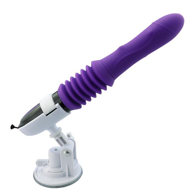 Sex Machine Thrusting Big Dildo Vibrator Vaginal G Spot Automatic Up Down Massager Retractable Vaginal Toy Female