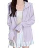 [TANGXUE] Rash Guard Women's Parka, Cool Touch, 99.9% UV Protection,