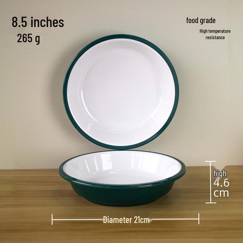 LIJIA FITMENT 8,5-дюймовая меламиновая тарелка для столовой