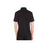 Emporio Armani Solid Color Logo Letter Collar Casual Short Sleeve Polo Shirt Men Tops Black 3H1FL9-1JPTZ-F980