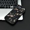 Tinte Pflaumenblüte Kamera Schutz Silikon Hülle Für Iphone 17 16 Plus 15 14 13 12 11 Pro Max 17Air Volle Kante Stoßfest Hülle