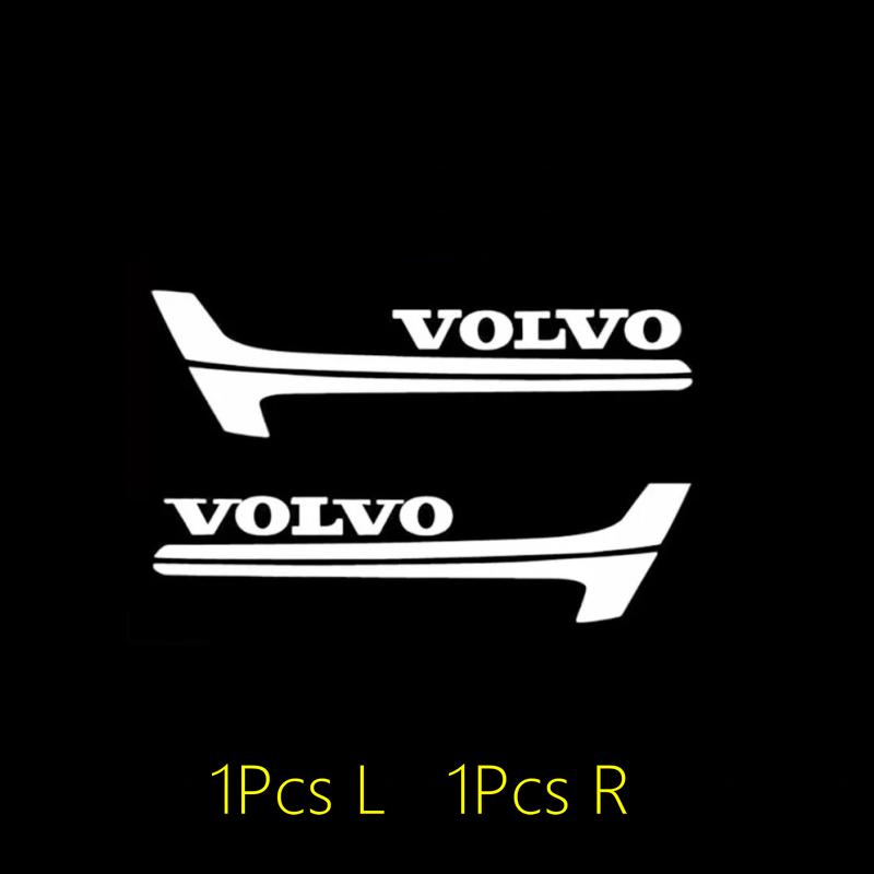 

HD For Volvo LED Welcome Laser Projector Logo Lamp Rdesign XC40 XC90 XC60 S90 S60 S80 S80L V40 V90 V60 Accesorios Car Door Light 2PCS HD