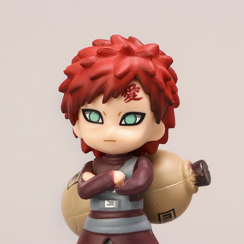 12Pcs/Set Anime Naruto Shippuden Hinata Sasuke Itachi Kakashi Gaara Figure Toys Q Version PVC Figurine Model Dolls Gifts