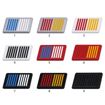 Emblema de insignia para parrilla delantera de coche para RALLIART PAJERO ASX Colt Delica Eclipse Galant LANCER, adhesivo para maletero trasero de carrocería.