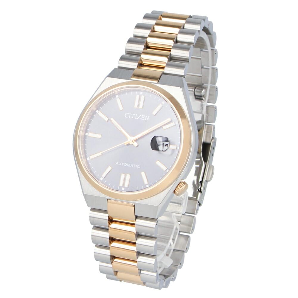 CITIZEN CITIZEN COLLECTION TSUYOSA Automatic Pink Men's Watch, Silver, Gold, Black, NJ0154-80H