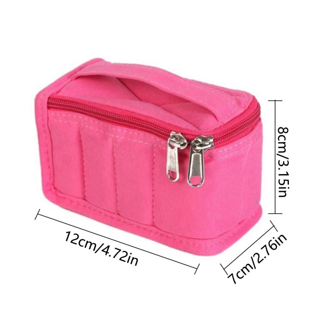 Shockproof Essential Oils Carry Case Moisture-proof Cosmetic Organizer Box  Perfume