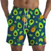 Daily Summer New Straight Tube Printed Loose 3D Men's Casual Shorts Beach Shorts Breathable Comfortable Outdoor Sports Board Shorts