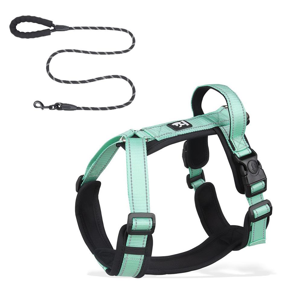 Nové vodítko pro psy, dvoudílný hrudní popruh pro domácí mazlíčky, vodítko pro venčení malých a středních psů