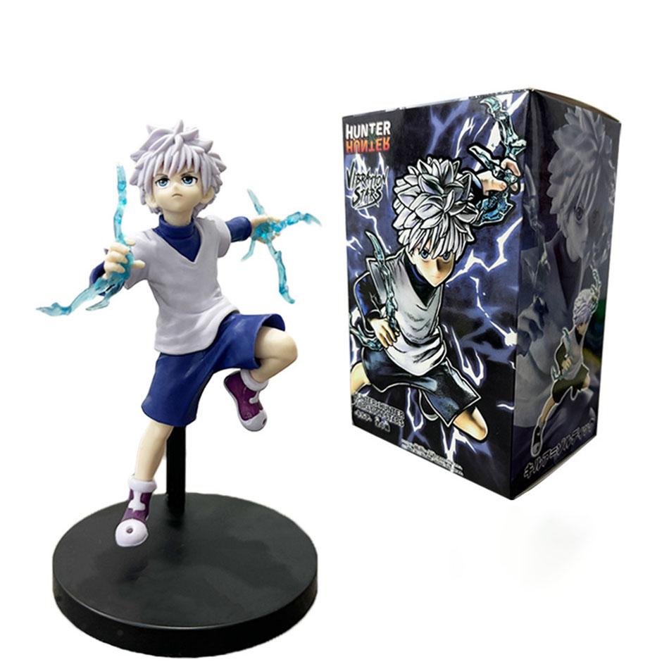 Hunter X Hunter GON FREECSS Figuras de Anime Killua Zoldyck Figura de Acción Kurapika Figura Modelo Coleccionable Decoración de Habitación de Adulto Juguetes
