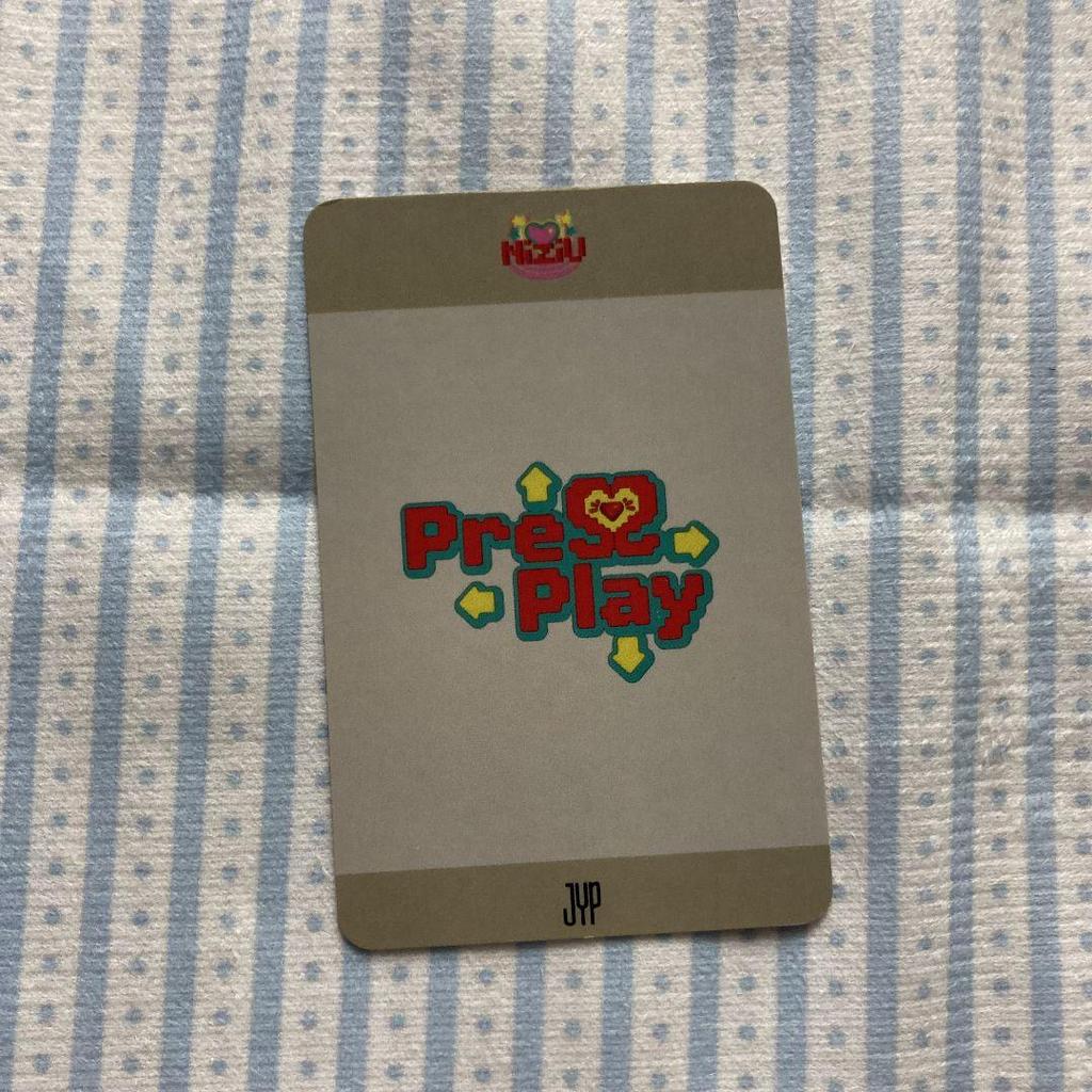 [USED] Korea NiziU 2nd Week PressPlay Limited Mayuka Sanok Trading Card