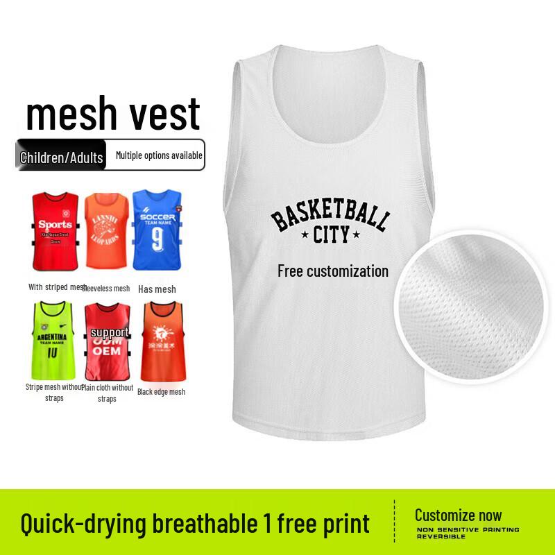 Team Training Vests for Football & Basketball