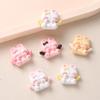 10Pcs Models Resin Cute Cartoon Rabbit Wings Series Scrapbook Diy Jewelry Hair Clips Phone Case Ornament Accessories A56