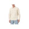 Levis Barstow Standard Fit Western Shirt 50S Solid Color Collar Single-Breasted Fitted Long Sleeve Shirt Men Shirts Off-White 85744-0068