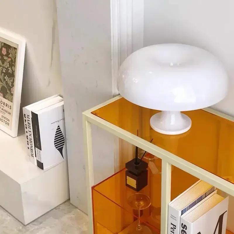 New Led Mushroom Table Lamp 3-color Dimming for Hotel Bedroom Bedside Living Room Decoration Lighting Modern Minimalist Creative