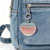 Stylish Heart Keychain With Built In Comb For Quick Hair Touch Ups On The Go Premium Acetate Keyrings Accessory