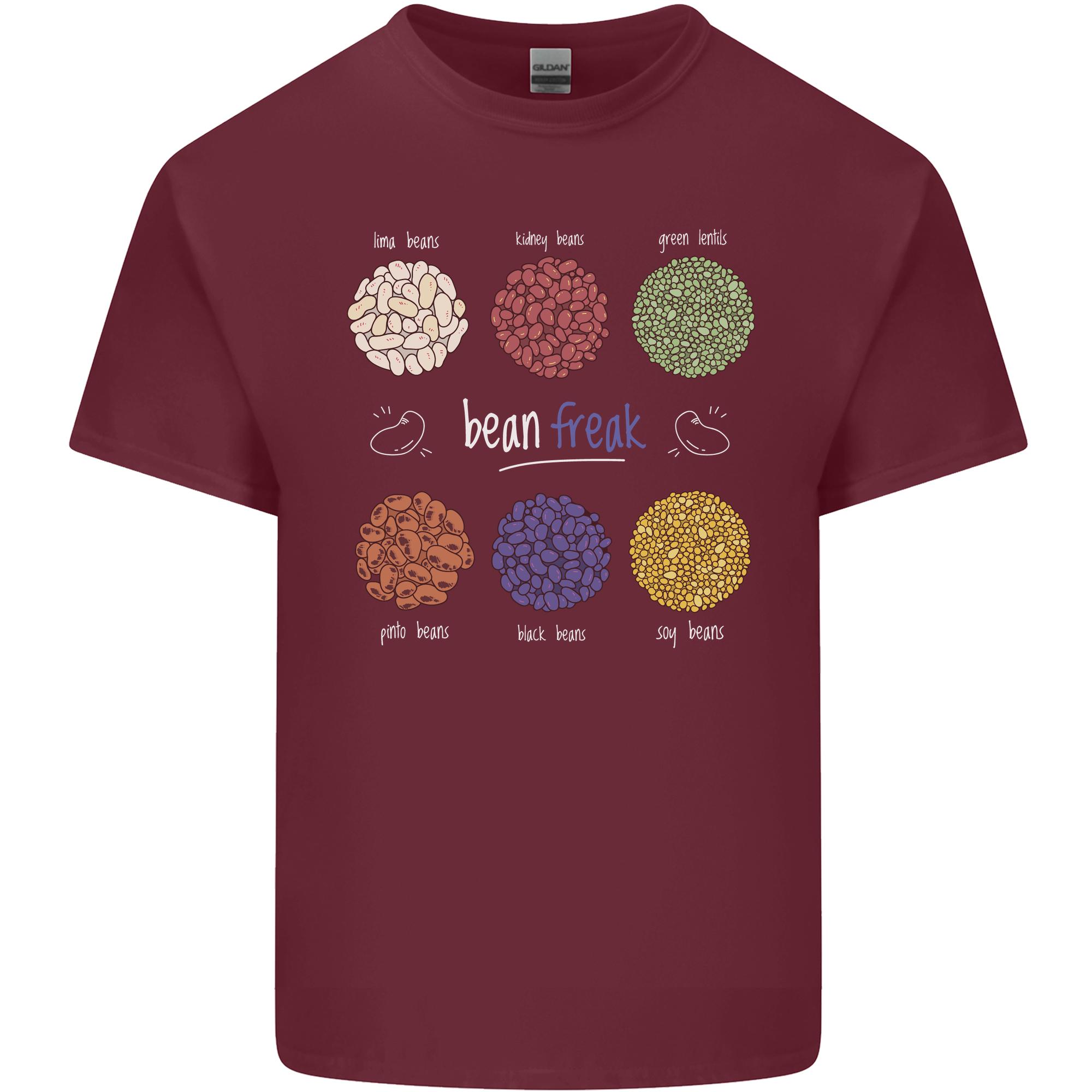 Beans Vegan Kidney Soy Lentils Vegetarian Unisexs Light Cotton TShirt S