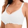 Women Plus Size Seamless Wirefree Bra For Big Bust Support