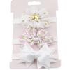 3pcs Elastic Princess Headbands Children Skinny Stretchy Bowknot Elastic Hair Band